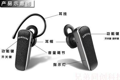 三星荔枝紋藍牙耳機 深圳兄弟同創的批發價格與廠家直供優勢